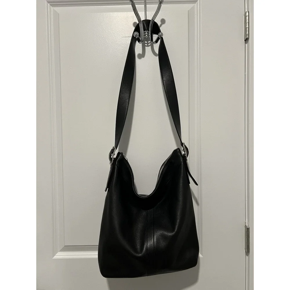 Vintage Coach Legacy Slim Hobo 9177‎ Bag - Black